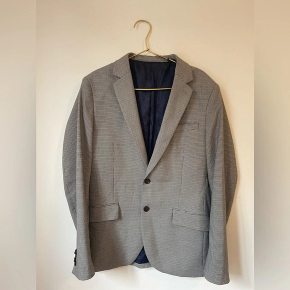 Scotch & Soda Men’s Sport Jacket Houndstooth Blazer - Picture 1 of 6